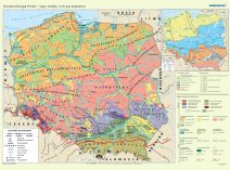 Mapy ścienne Polski