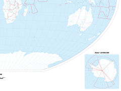 Mapa konturowa świata - 3