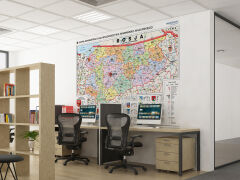 Mapa administracyjna województwa warmińsko-mazurskiego - 4
