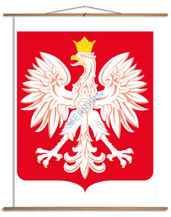 Godło Polski w oprawie