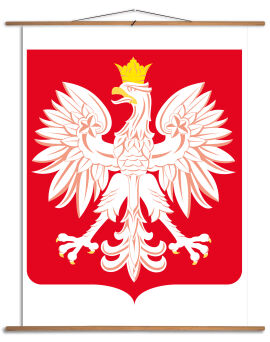Godło Polski w oprawie