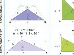 Własności trójkątów - 2