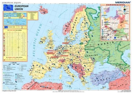 Ścienna mapa European Union