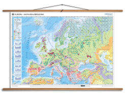 Europa - mapa krajobrazowa