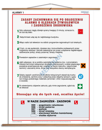 Alarmy! Jak zachować się podczas alarmu o klęskach żywiołowych