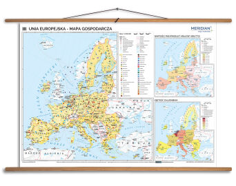 Unia Europejska - mapa gospodarcza