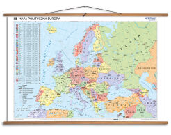 Mapa polityczna Europy 100x70 cm