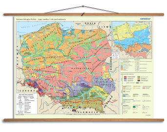 Geomorfologia Polski - typy rzeźby i ich pochodzenie