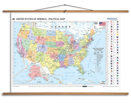 United States of America - political map