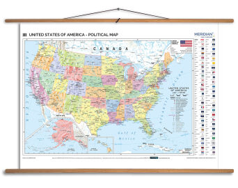 United States of America - political map