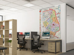 Mapa administracyjna województwa podlaskiego - 4