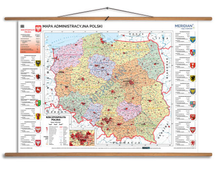 Mapa administracyjna Polski