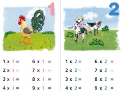 Tabliczka mnożenia - ćwiczenia - 2