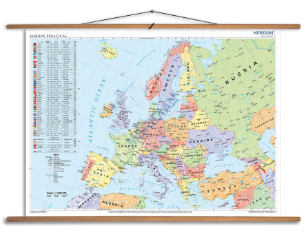 Europe political map