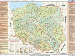 Mapa krajoznawcza Polski - historia i kultura