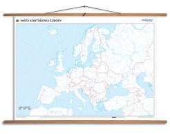Mapa konturowa Europy