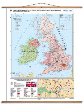 The British Isles political 70x100 cm