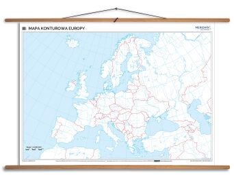 Mapa konturowa Europy